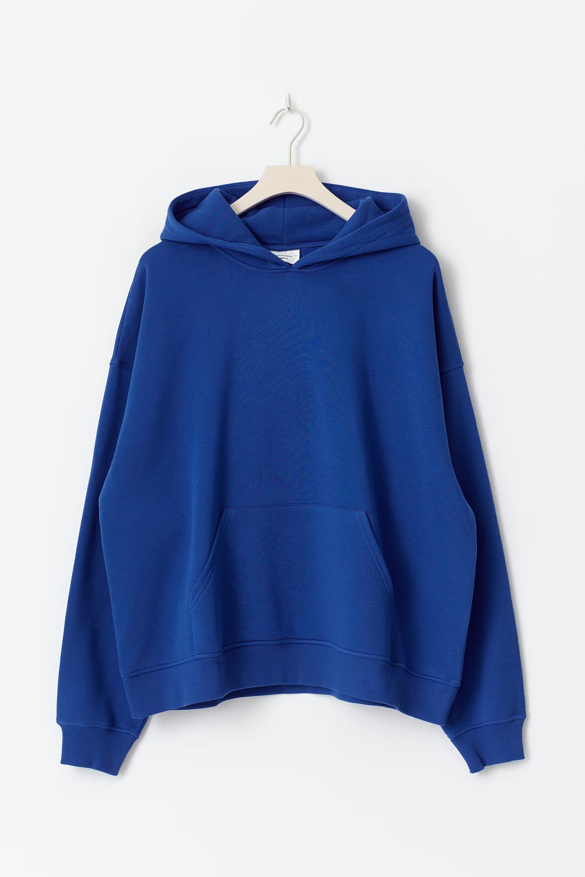 „Pause And Reset" Hoodie Blau