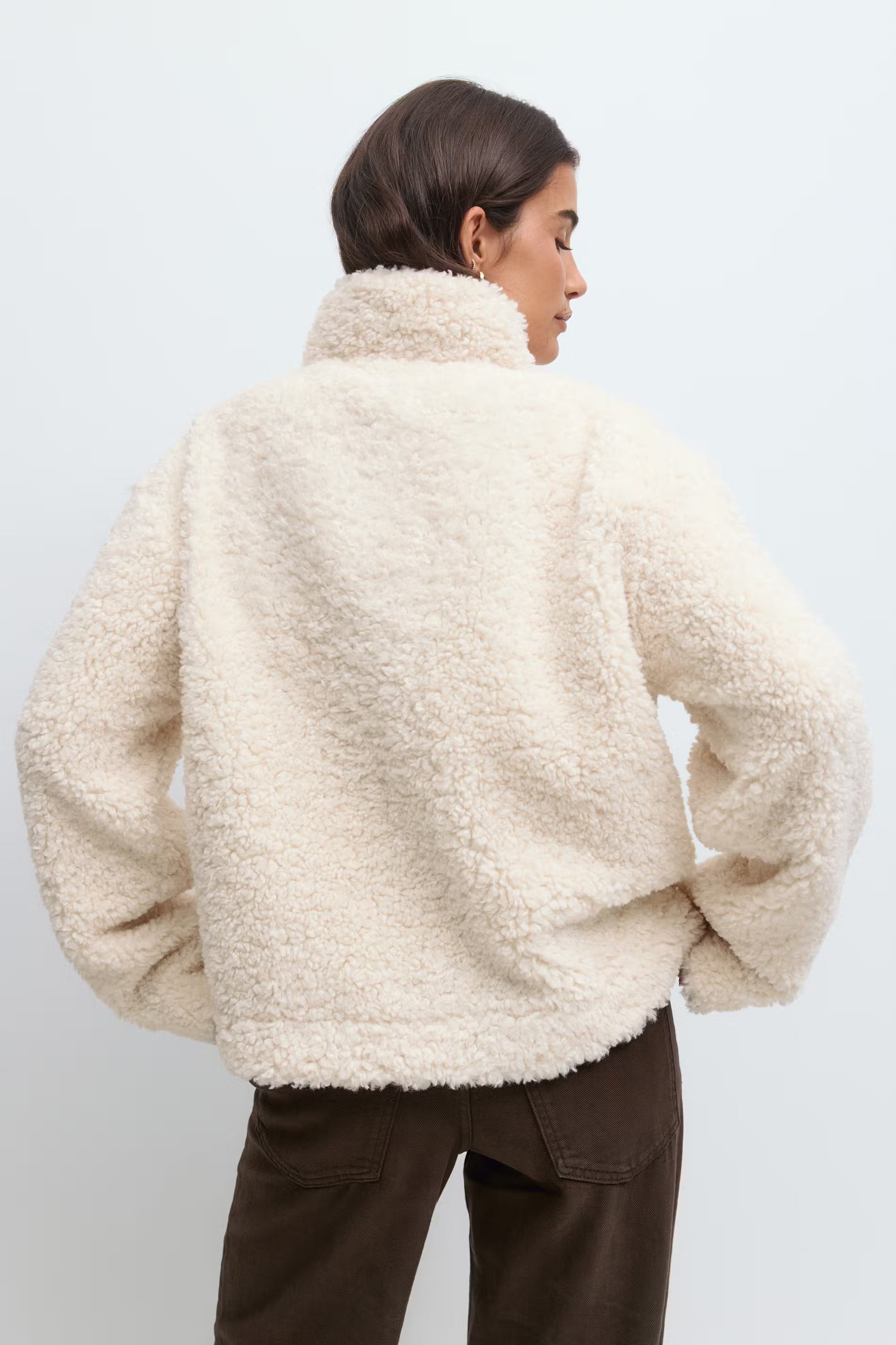 „Pile" Jacke Weiß