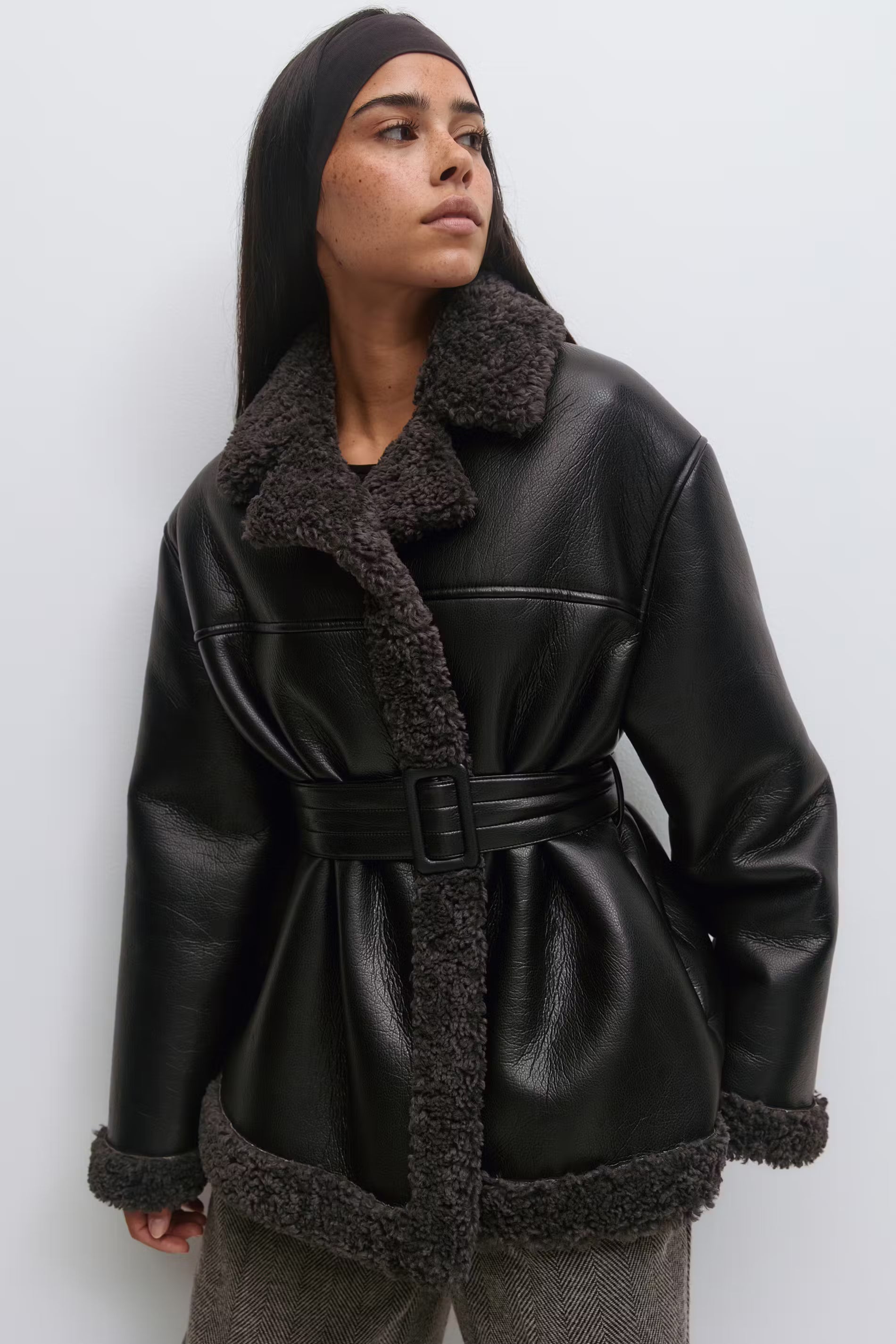 „Teddy" Jacke Schwarz