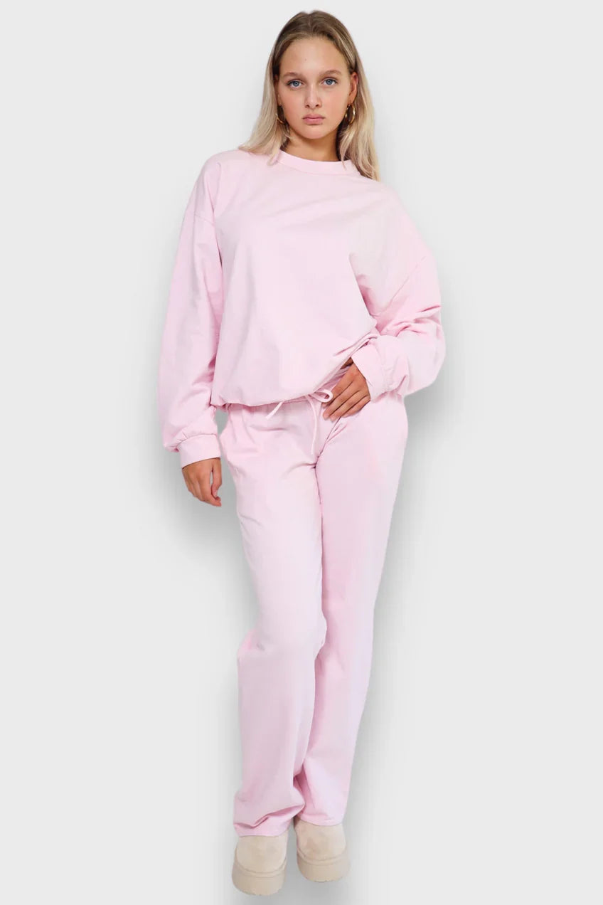 „Lounge" Pullover Rosa