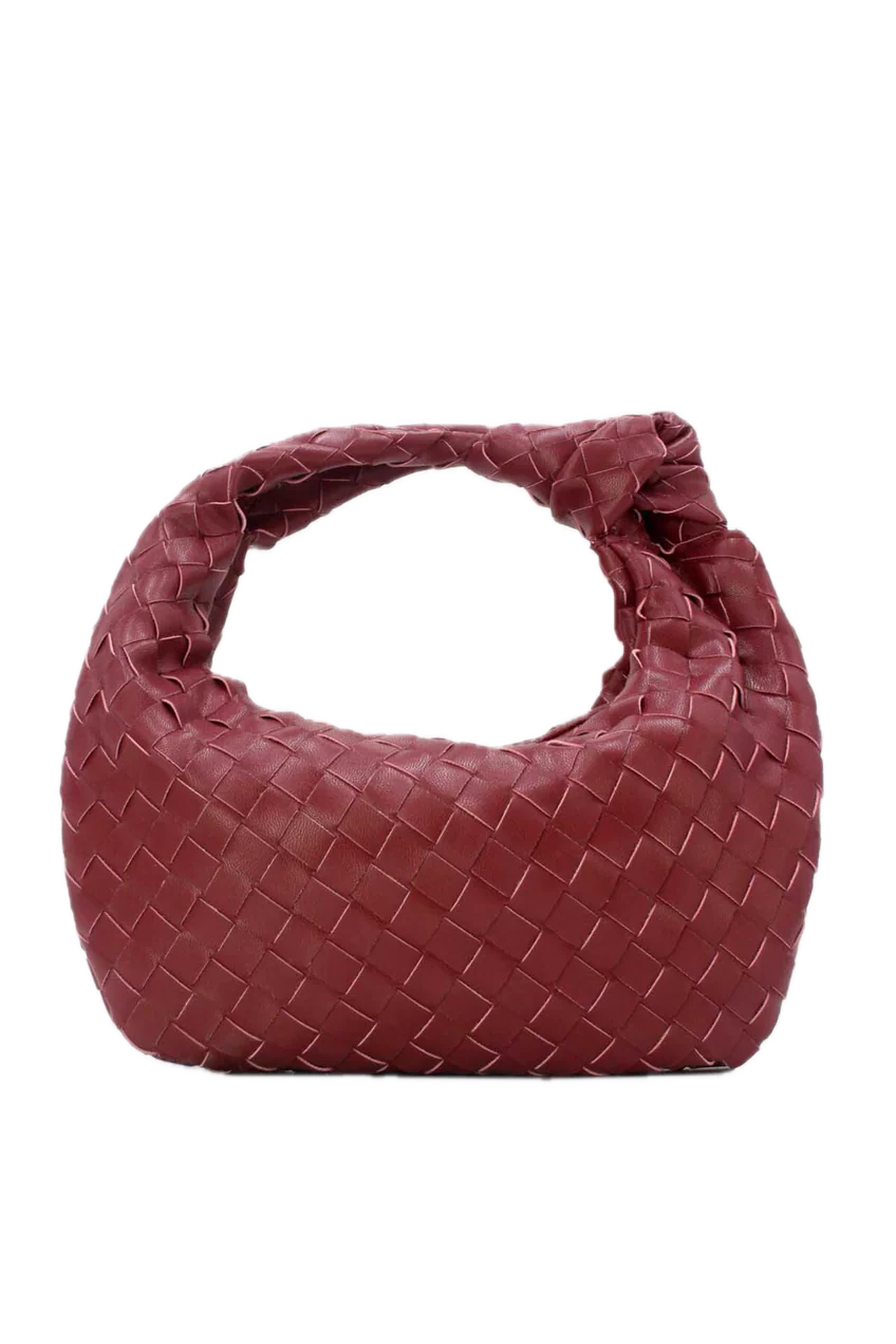 „Mae" Tasche Bordeaux