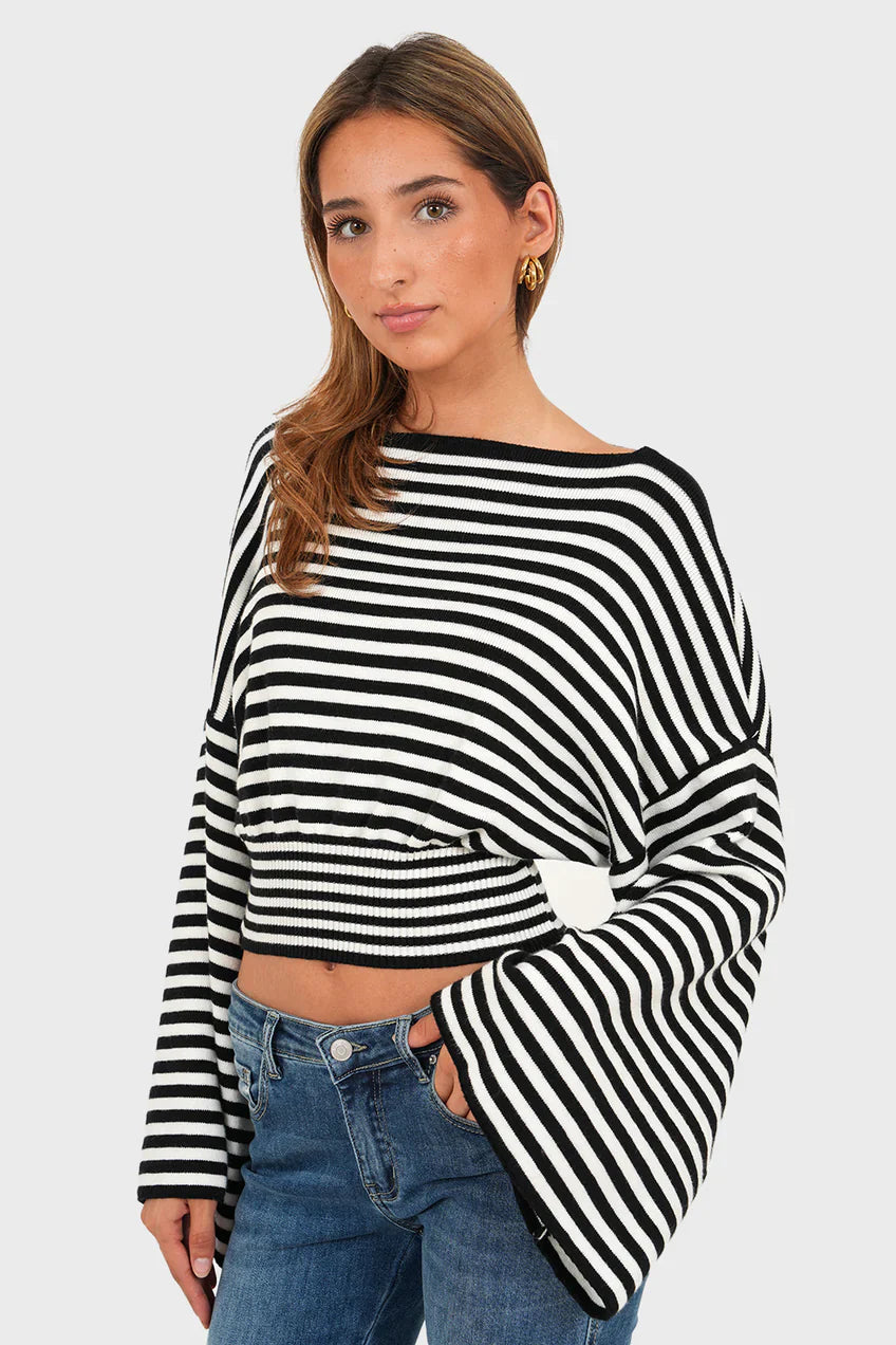 „Schweden" Pullover Gestreift