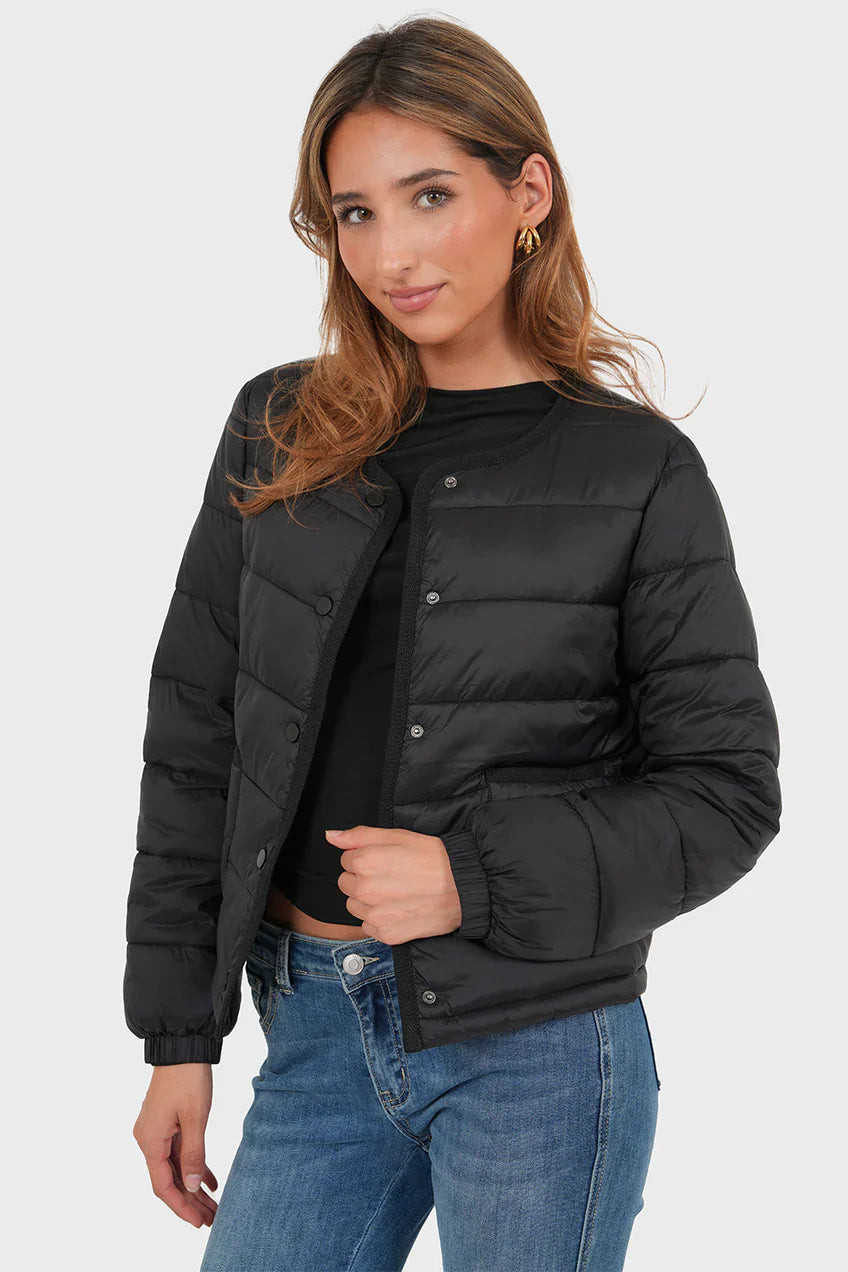 „Pullover" Puffer Schwarz
