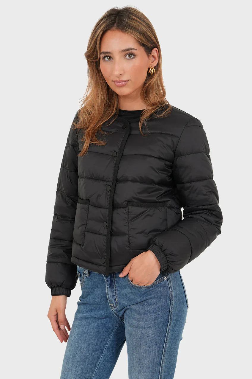 „Pullover" Puffer Schwarz