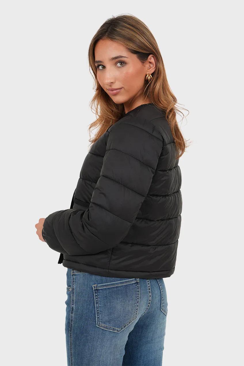 „Pullover" Puffer Schwarz