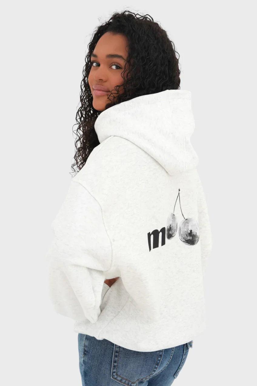„Disco" Hoodie Grau