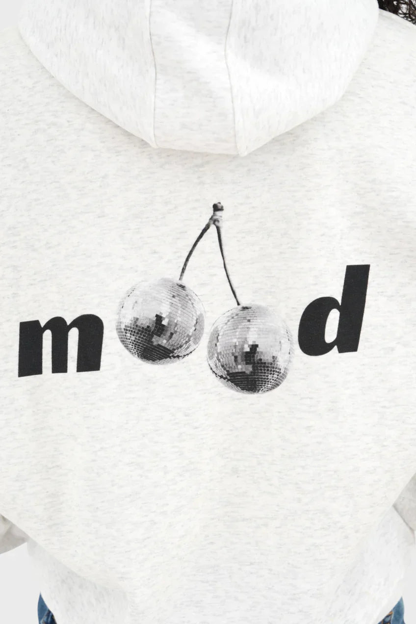 „Disco" Hoodie Grau