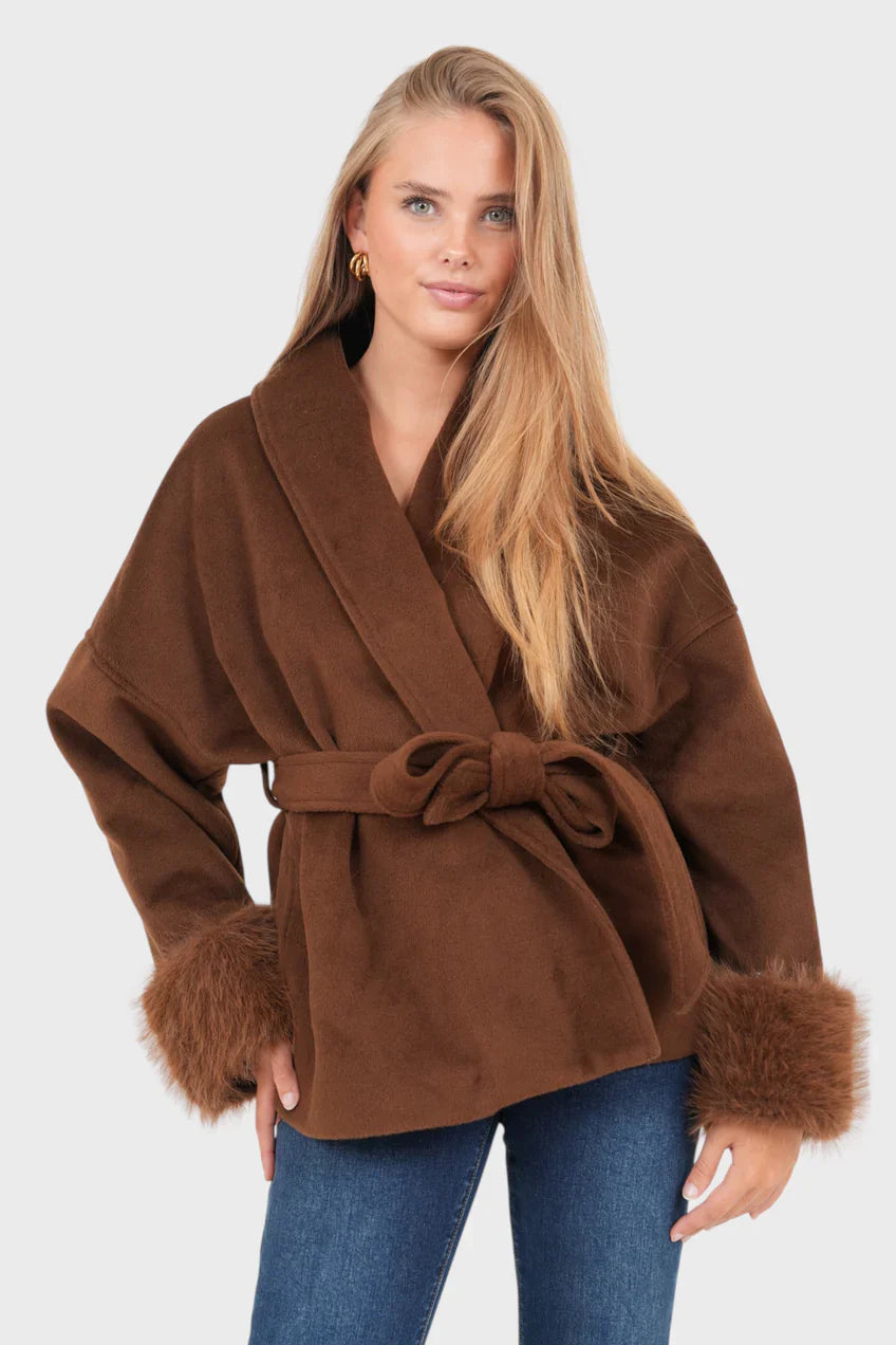 „Penny" Jacke Braun