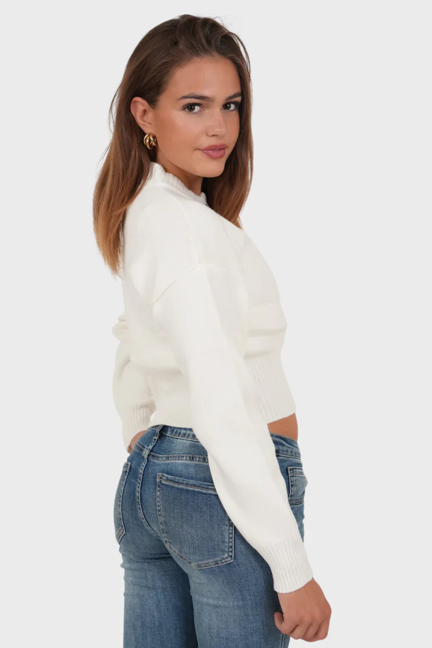 „Belle" Weste Weiß