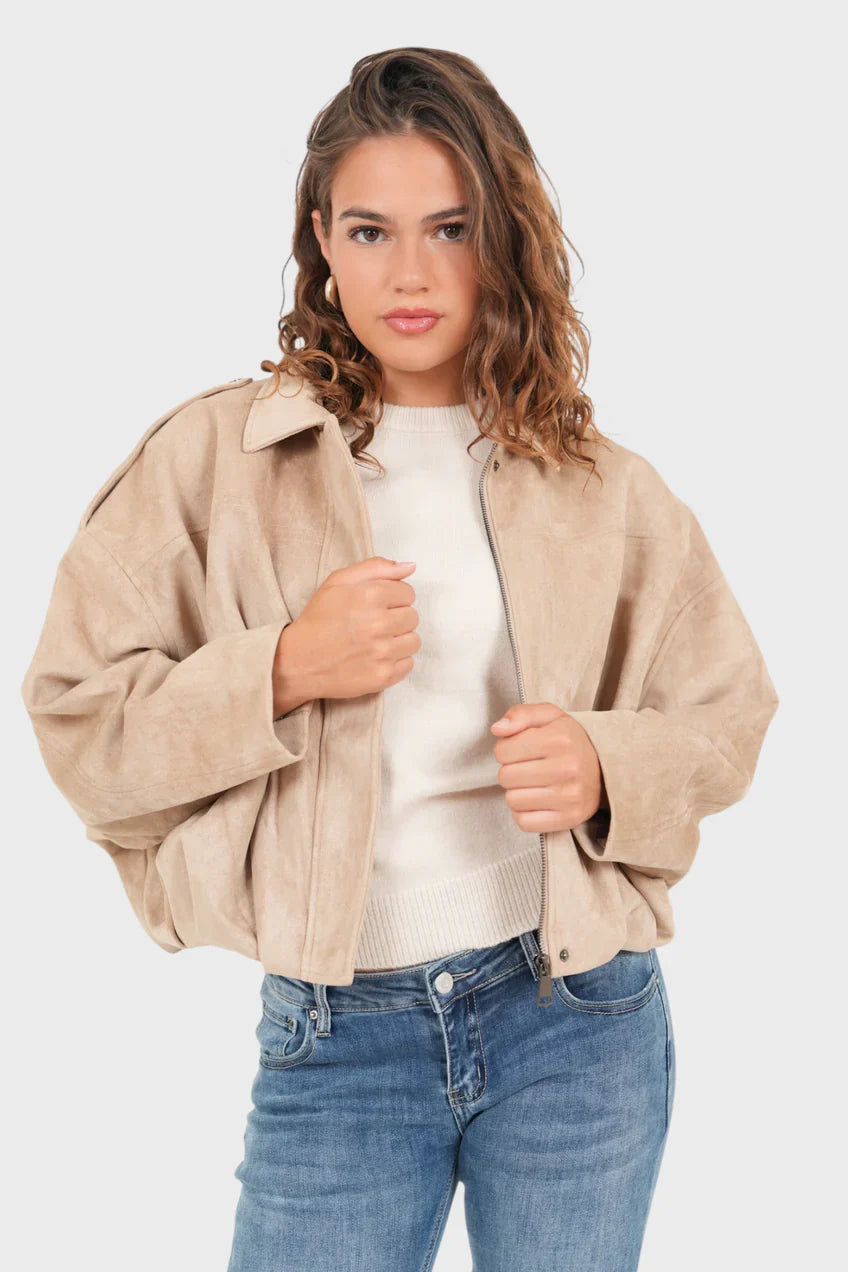 „Miami" Jacke Beige