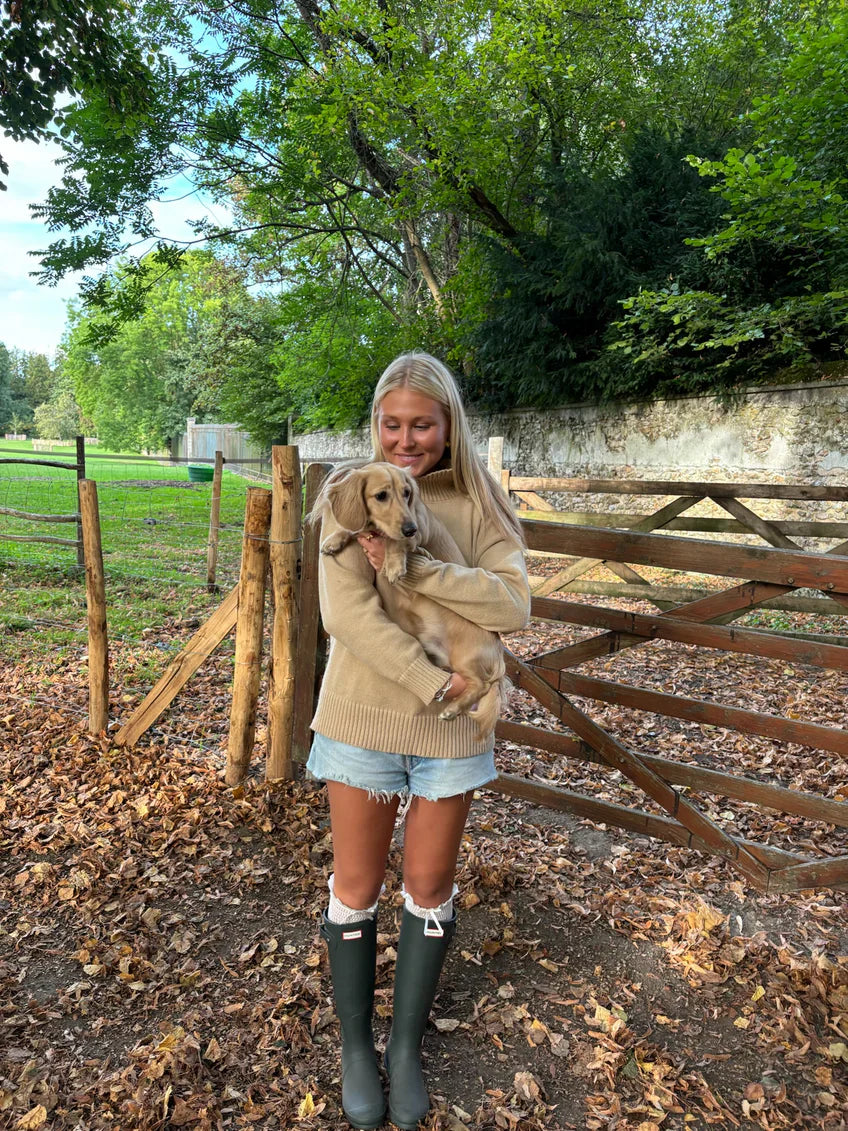 „Iris" Sweater Beige