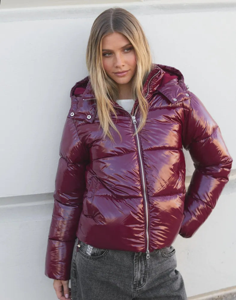 Puffer Jacke Rot