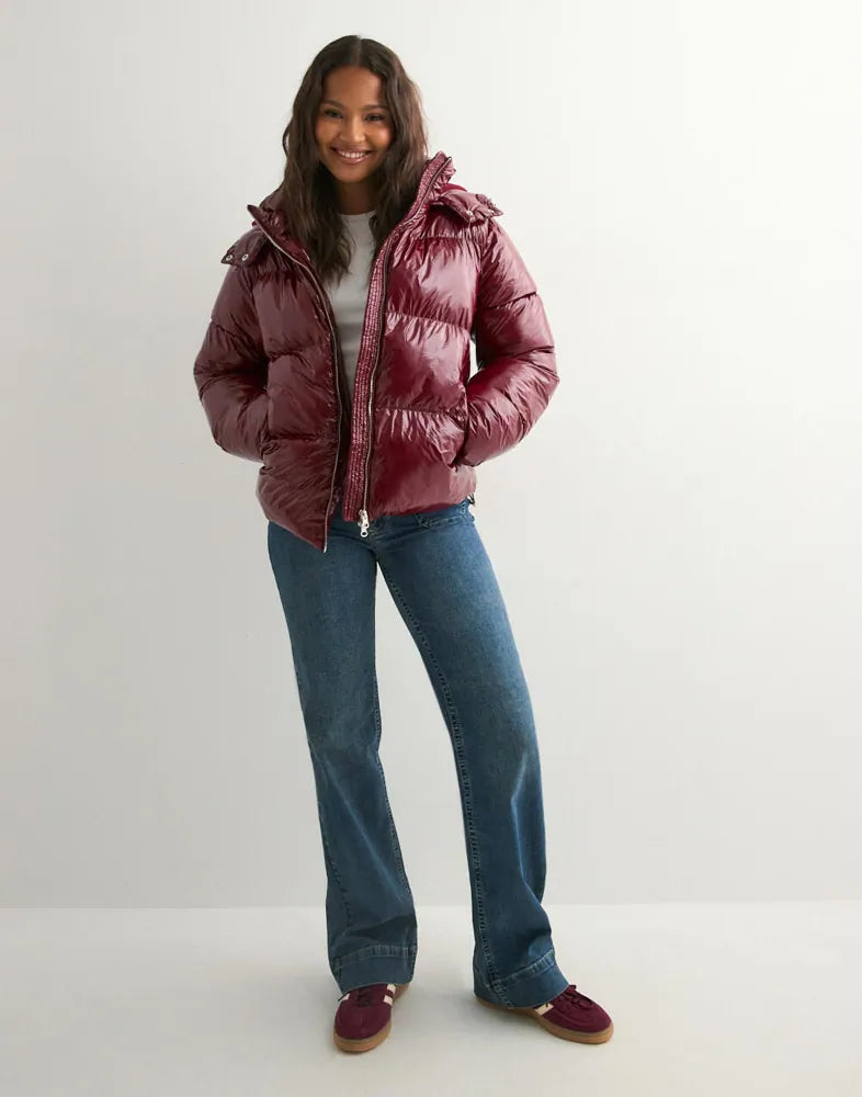 Puffer Jacke Rot