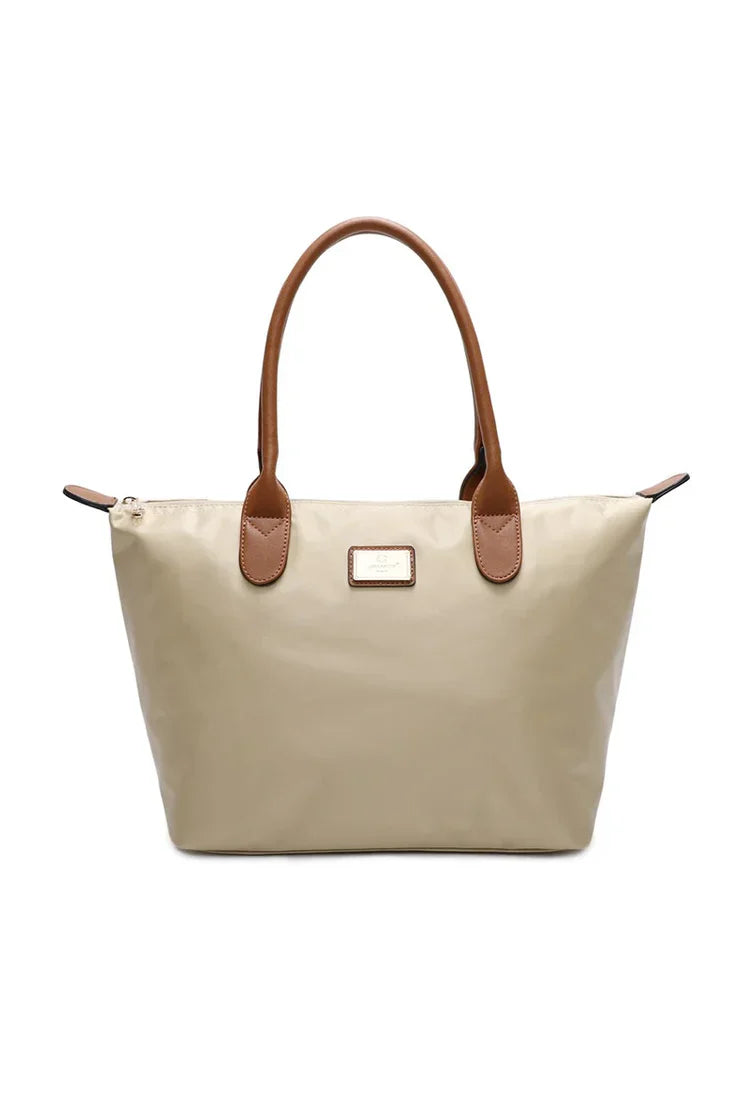 „Shopper" Tasche Beige