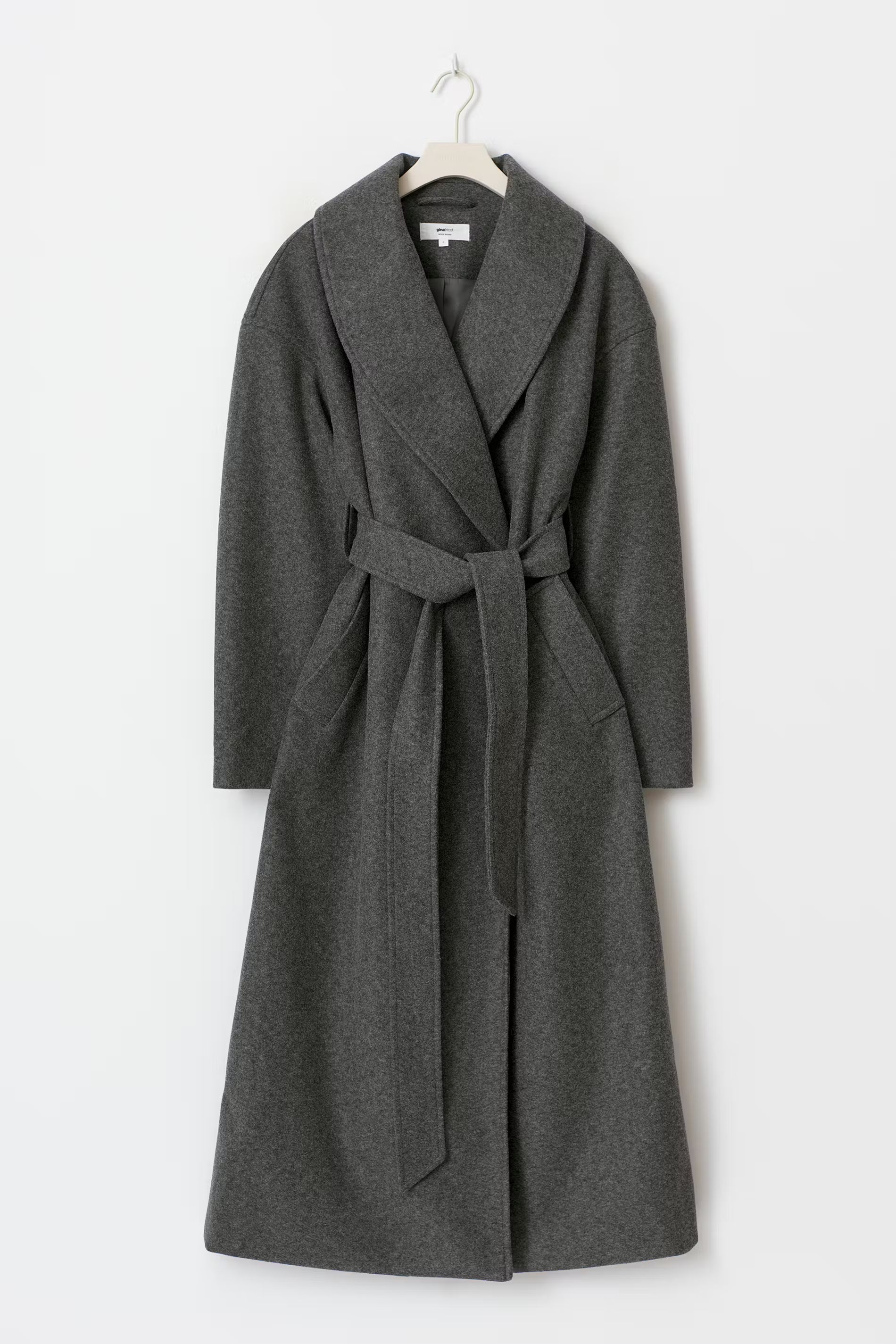 „Shawl" Jacke Grau