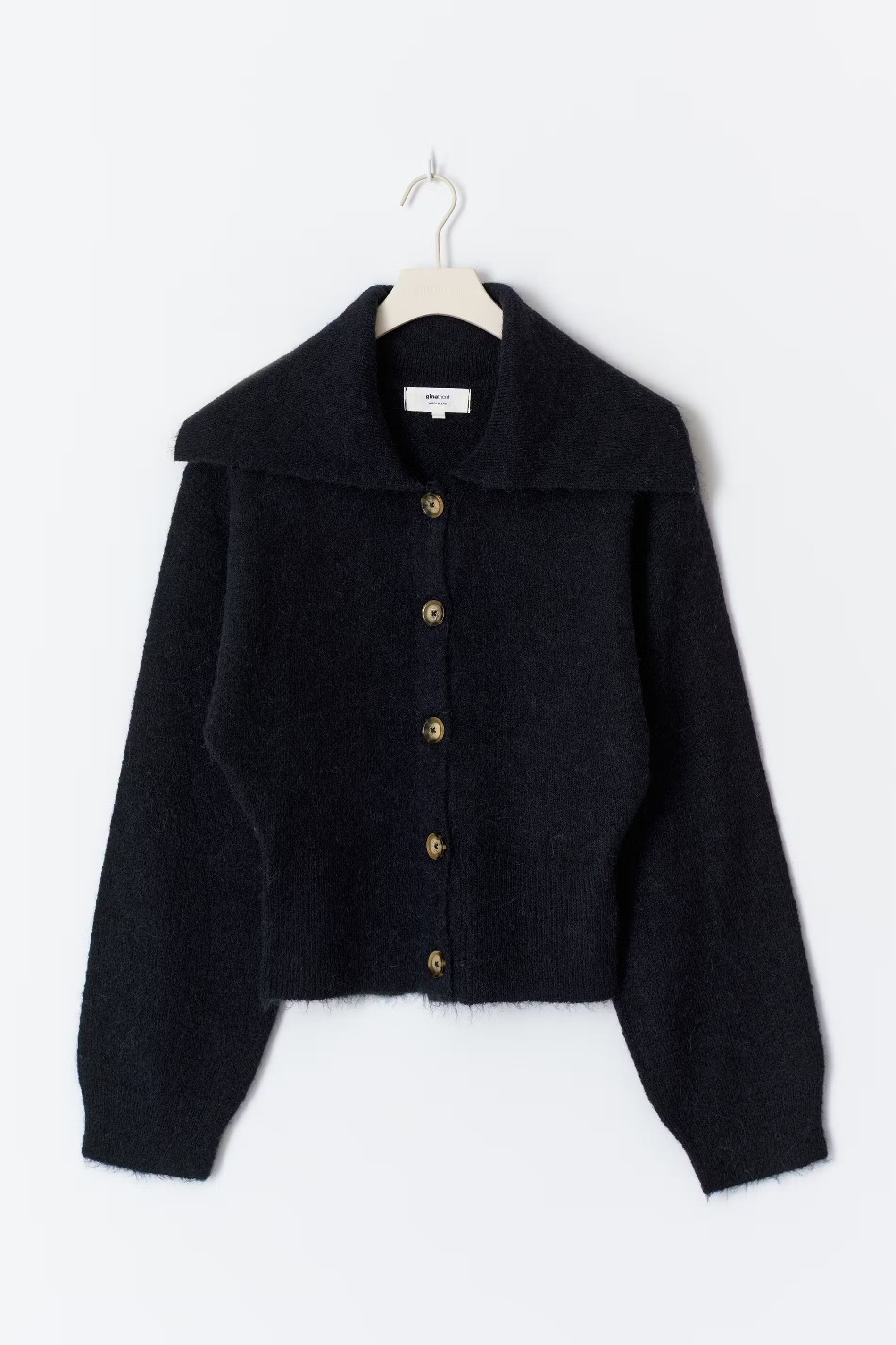 „Elise" Cardigan Schwarz