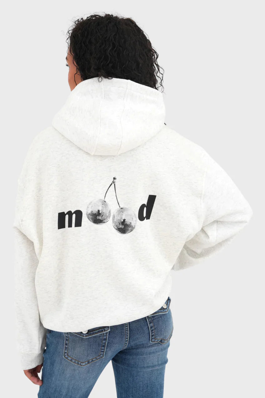 „Disco" Hoodie Grau