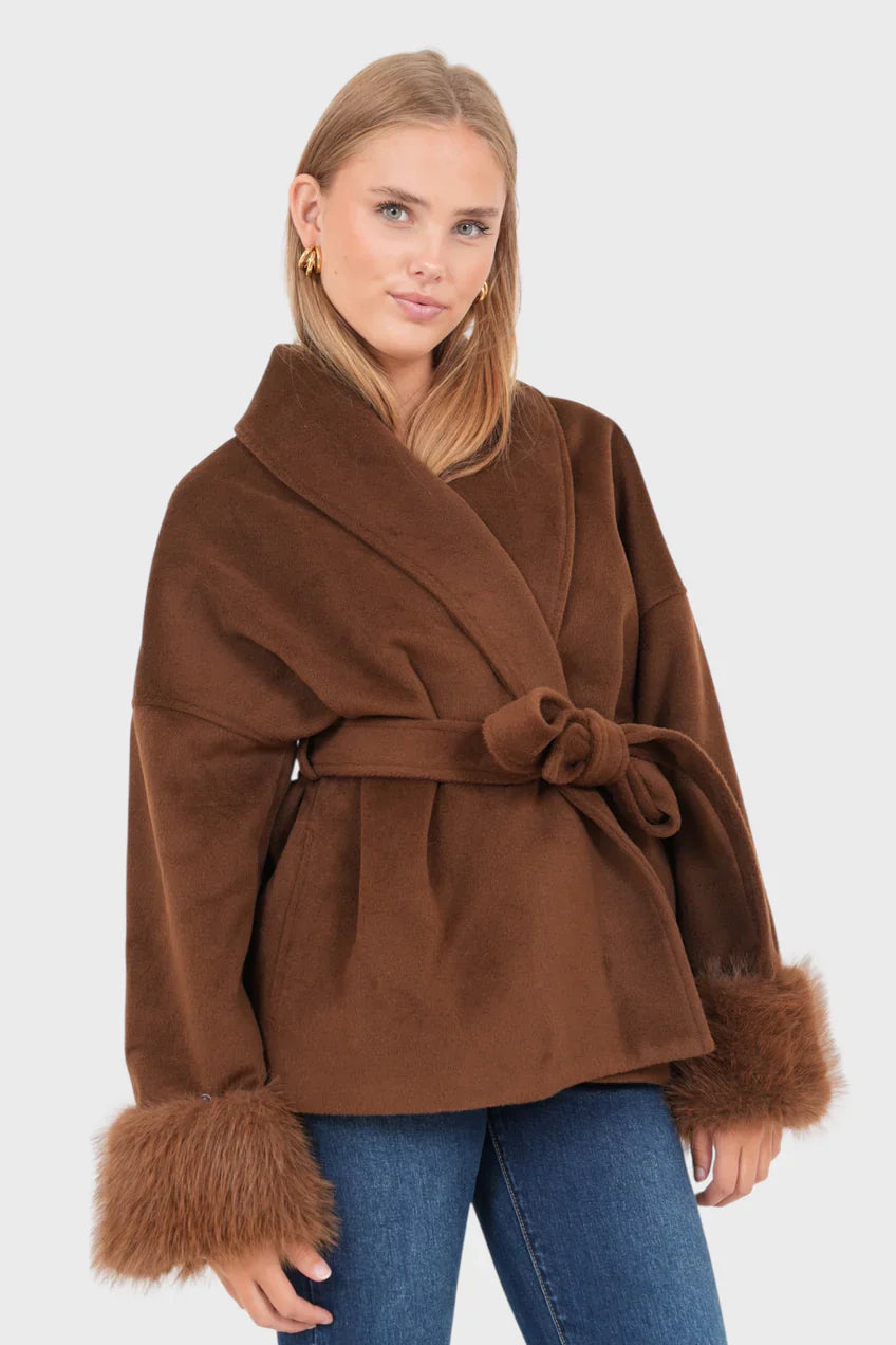 „Penny" Jacke Braun