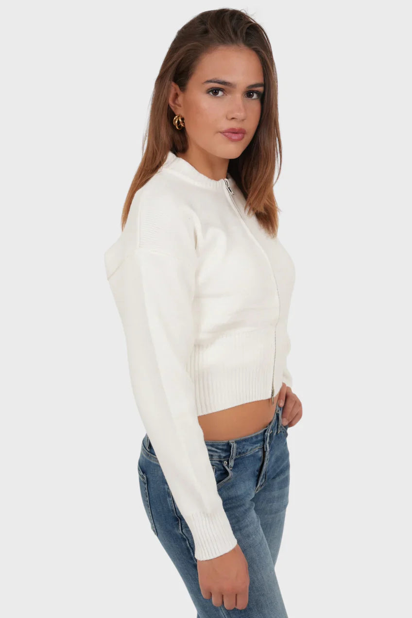 „Belle" Weste Weiß