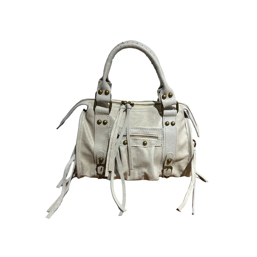 „New York" Tasche Weiß