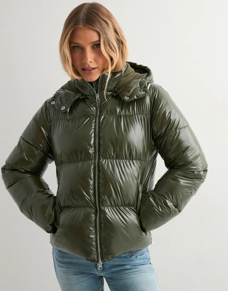 Puffer Jacke Grün